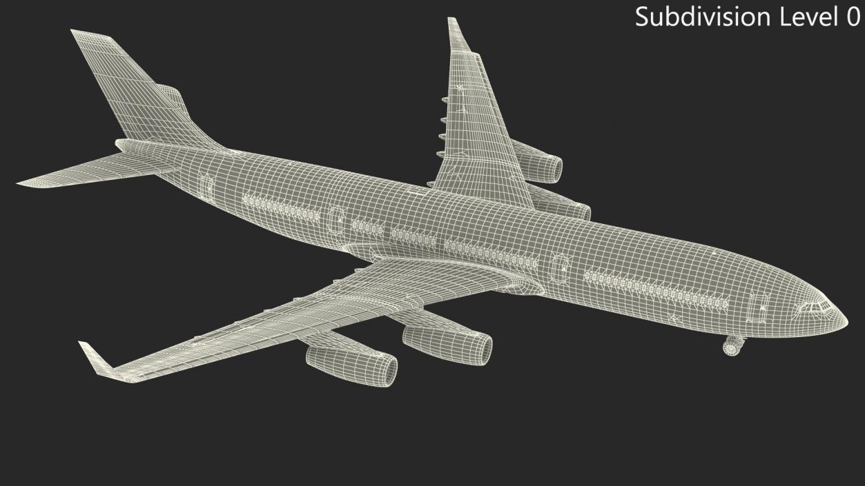 Aeroflot Cargo IL-96-400 3D model