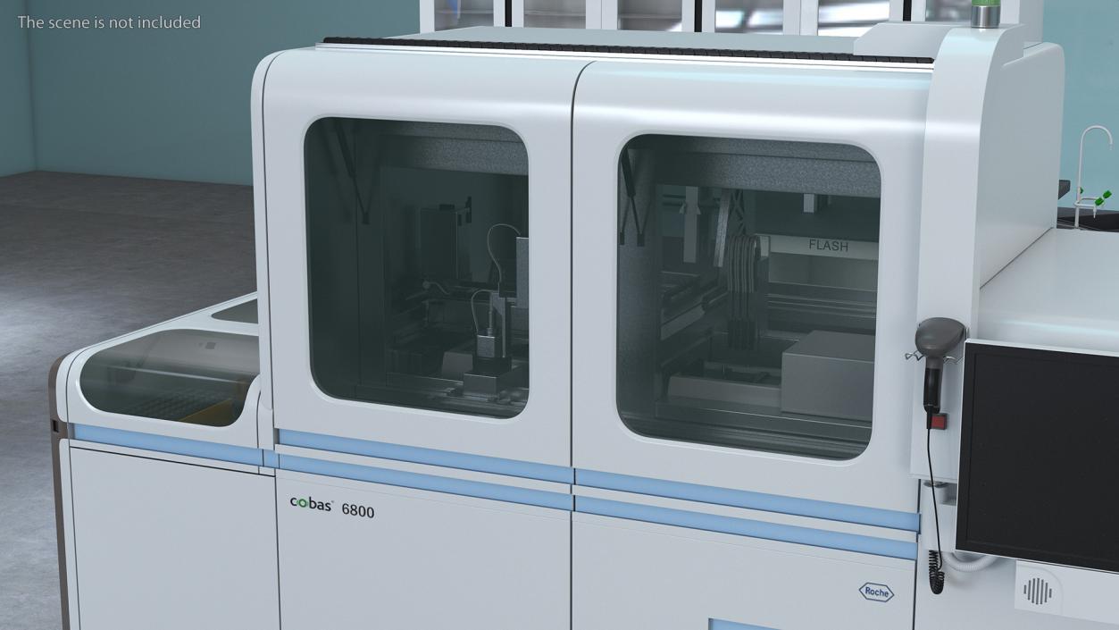 3D model Roche Cobas 6800 Molecular Analyzer