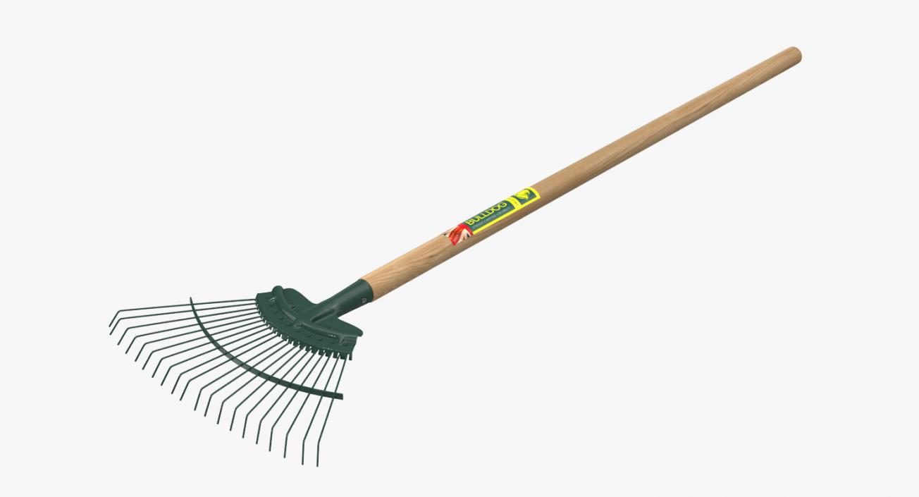 Springbok Rake Bulldog Gardening Tool 3D