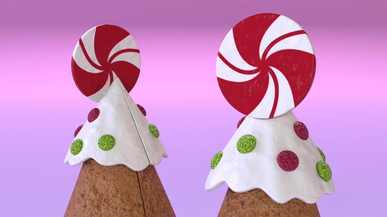 3D Gingerbread Cookie Collection 3