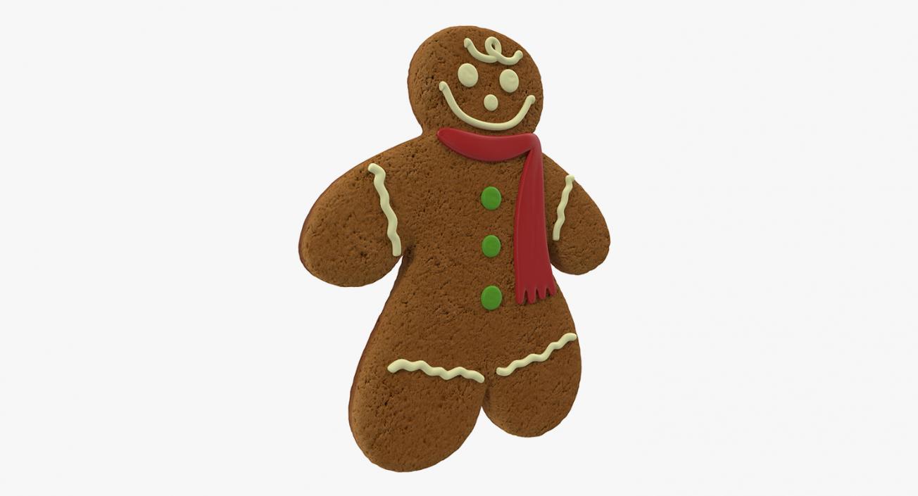 3D Gingerbread Cookie Collection 3