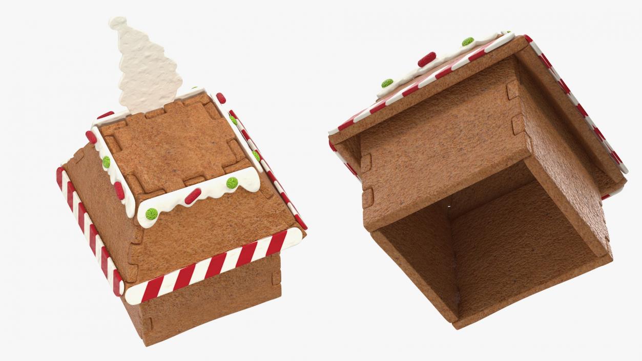 3D Gingerbread Cookie Collection 3