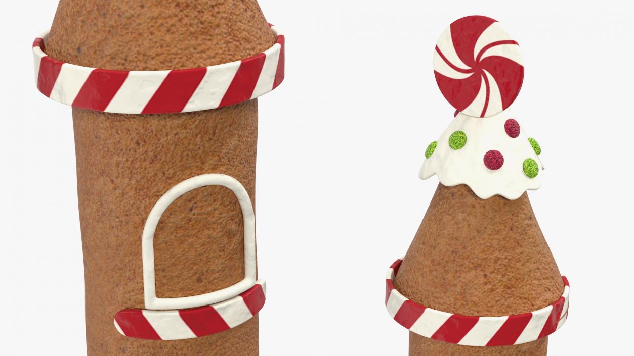 3D Gingerbread Cookie Collection 3