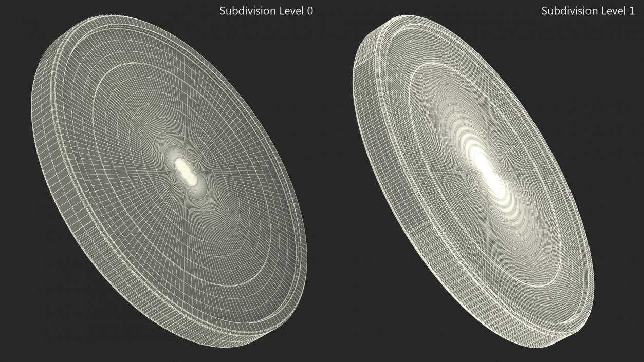 Italian 1 Euro Coin 3D model