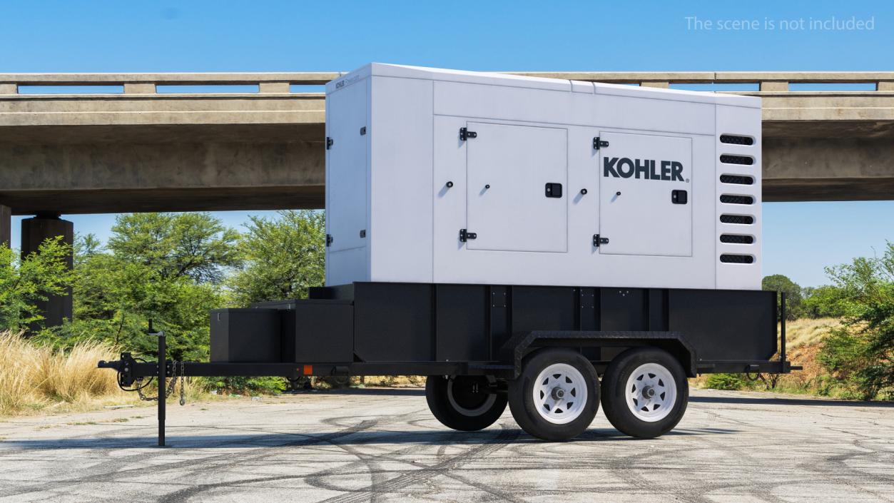 Kohler Big Mobile Generator 3D