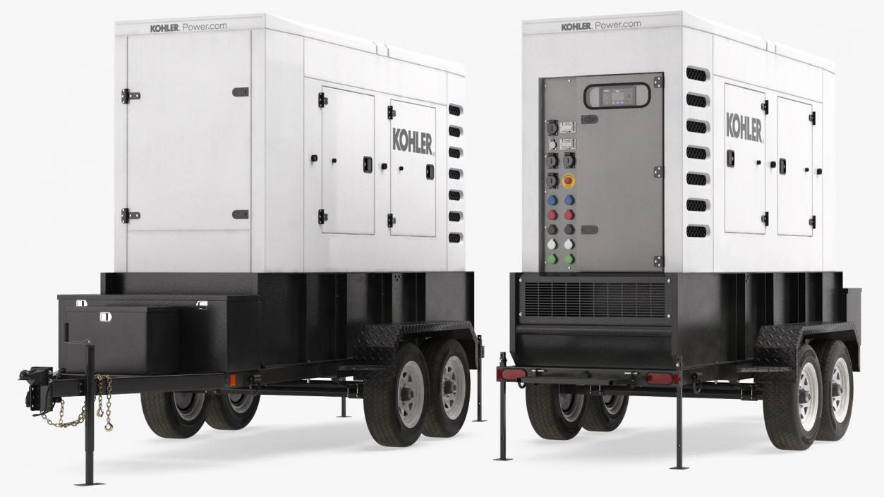 Kohler Big Mobile Generator 3D