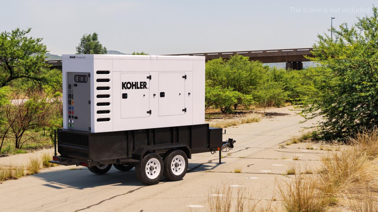 Kohler Big Mobile Generator 3D