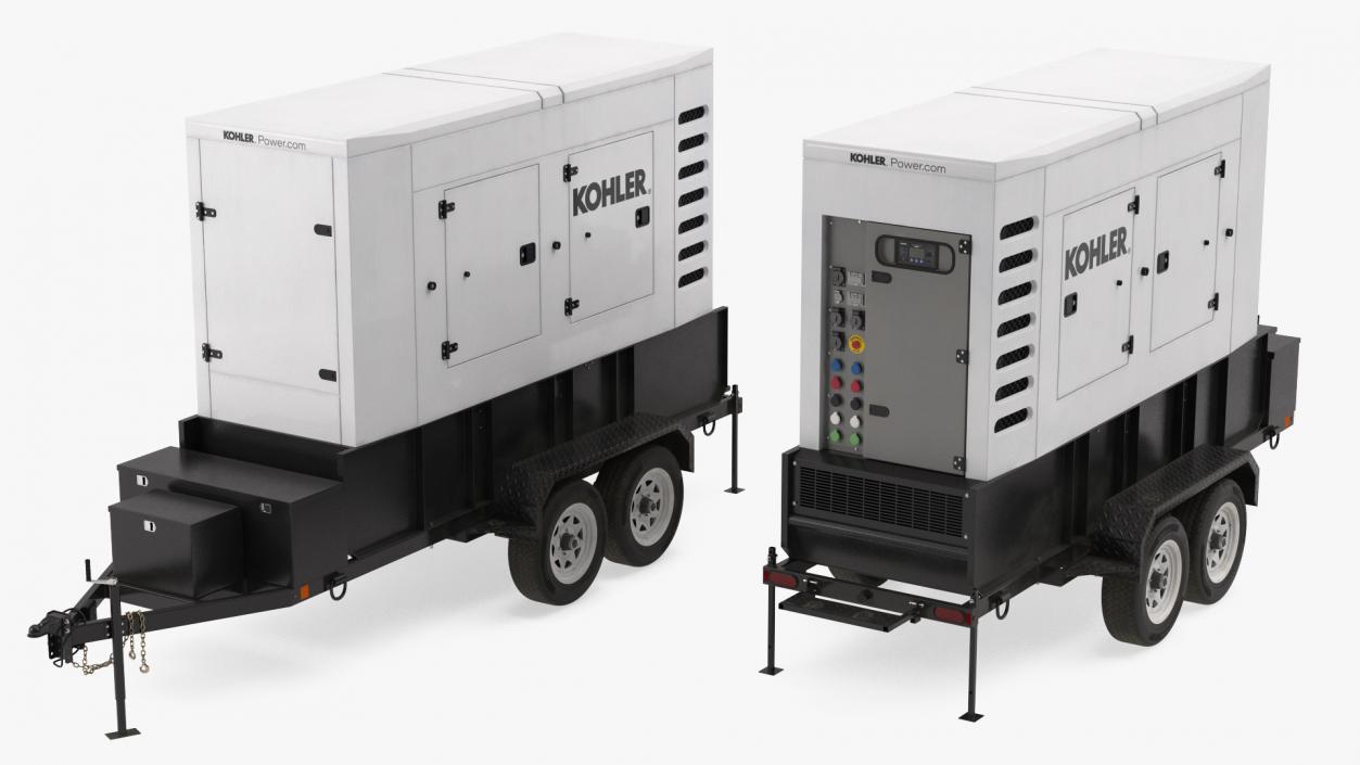 Kohler Big Mobile Generator 3D