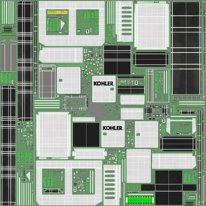 Kohler Big Mobile Generator 3D