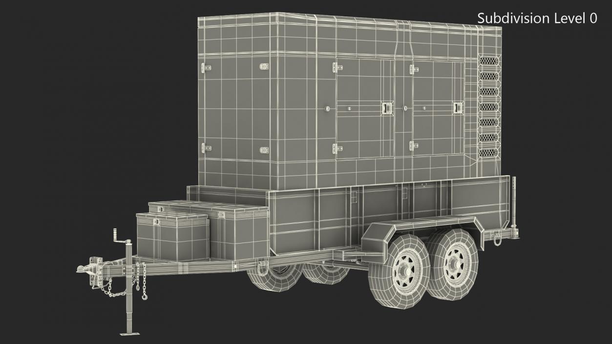 Kohler Big Mobile Generator 3D