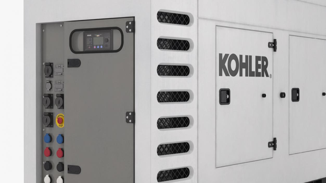 Kohler Big Mobile Generator 3D