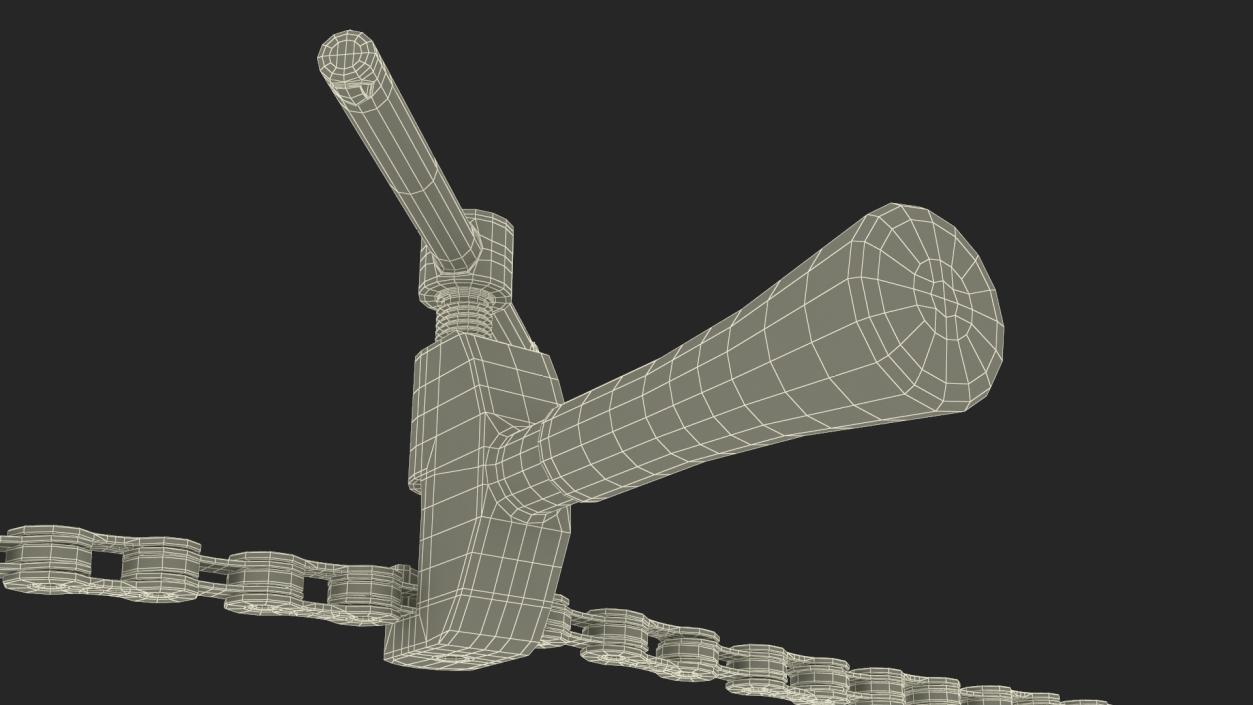 3D Bike Chain Breaker Tool model