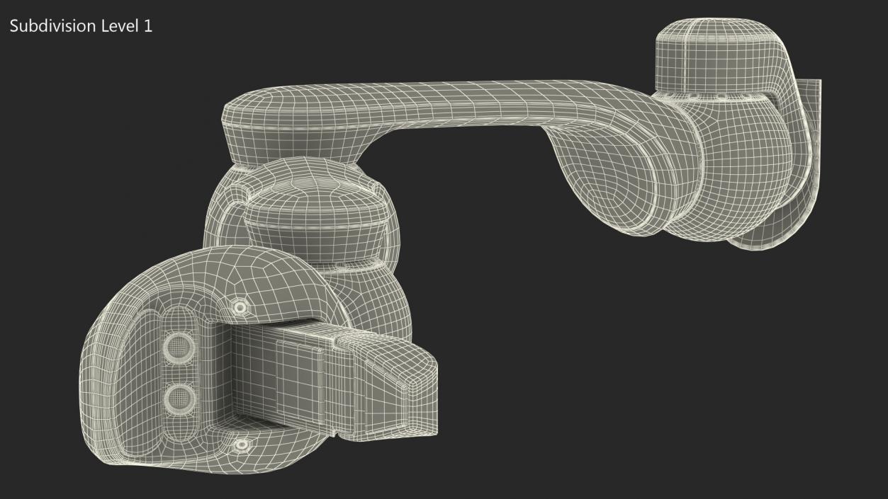 3D Robotic Arm Rigged model