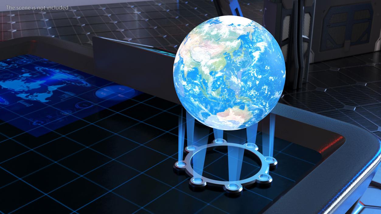 3D Planet Earth Hologram