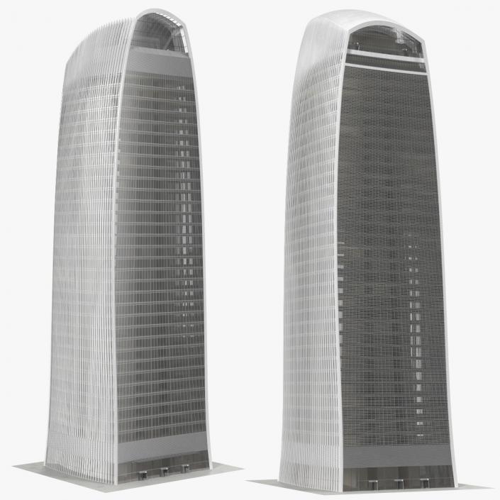 3D Commercial Skyscraper