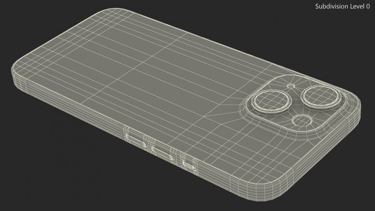 IPhone 15 Blue 3D model