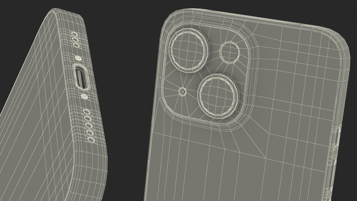 IPhone 15 Blue 3D model