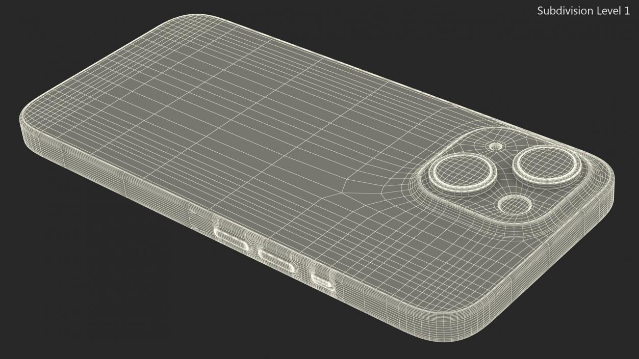 IPhone 15 Blue 3D model