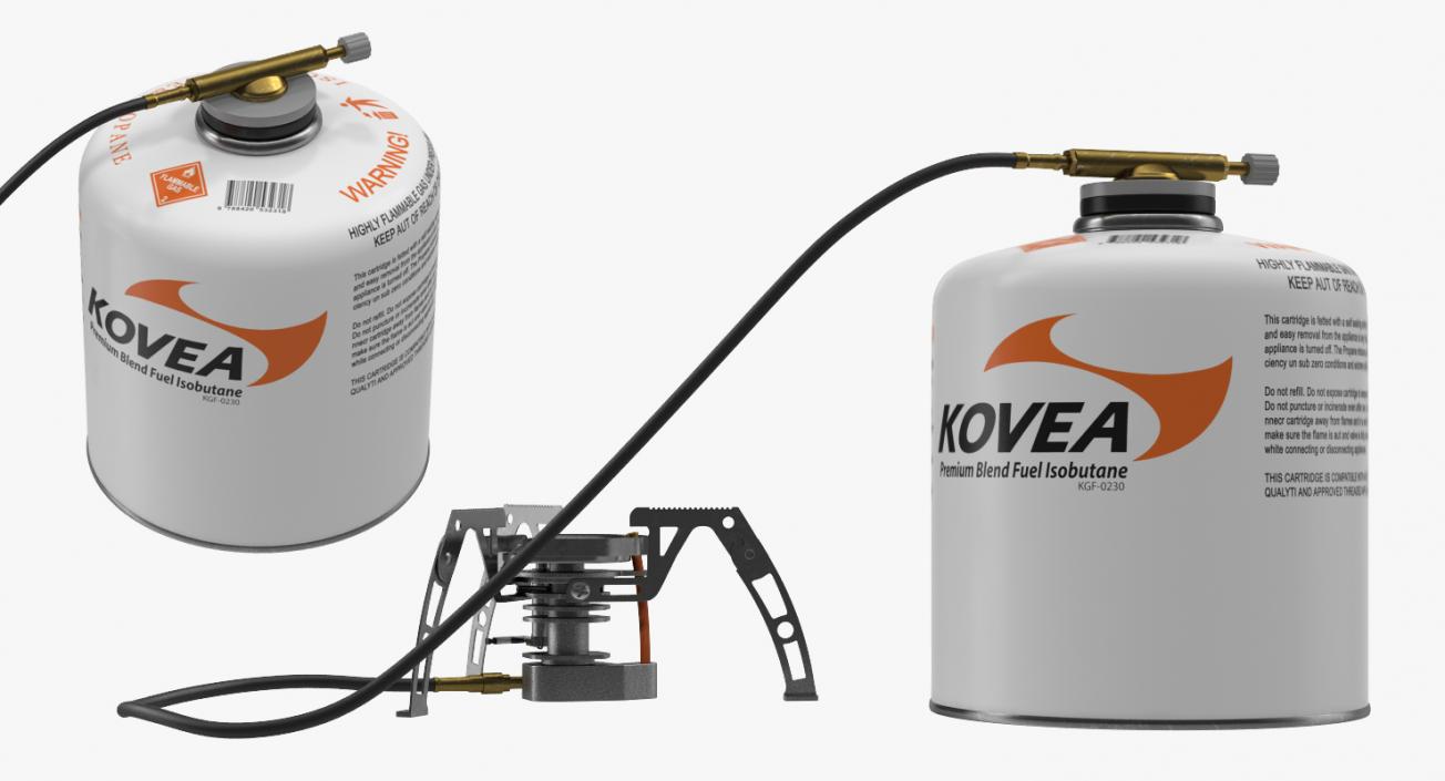 Portable Camping Gas Stove 2 Kovea 3D model