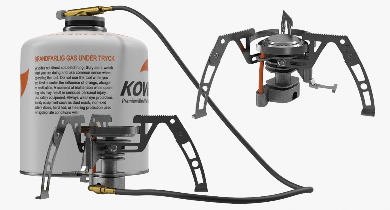 Portable Camping Gas Stove 2 Kovea 3D model