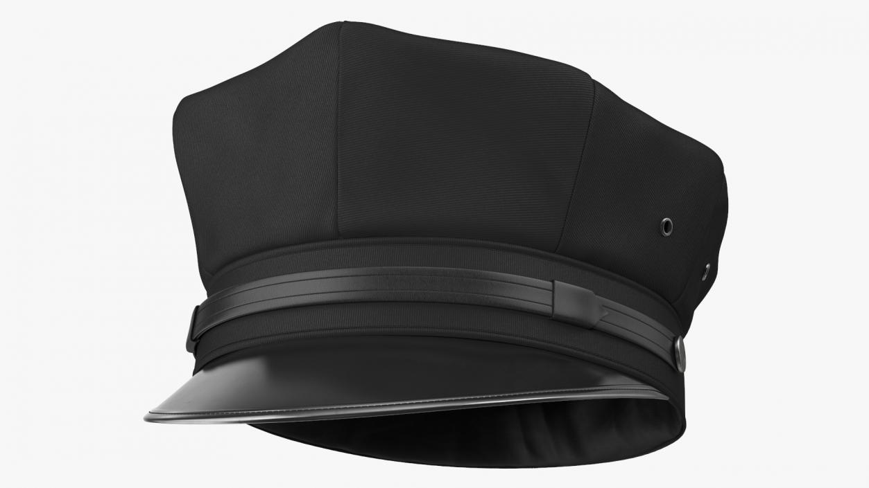 3D Police Officer Cap model