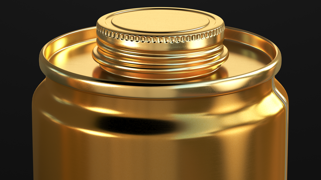 3D model Tin Can 1L