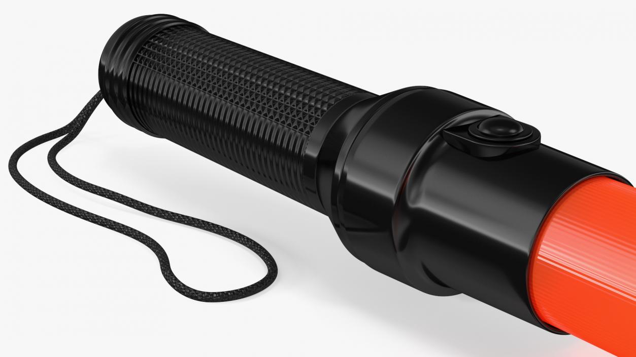 LED Traffic Control Police Baton 3D