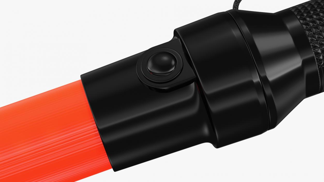 LED Traffic Control Police Baton 3D