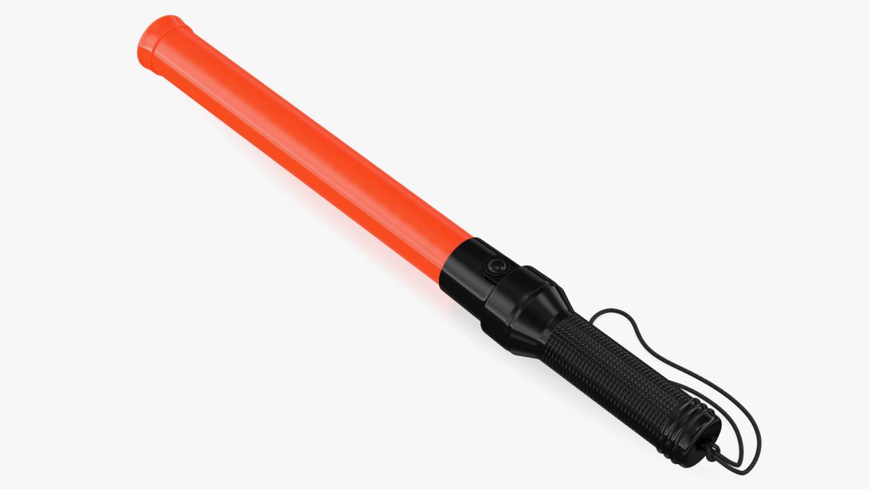 LED Traffic Control Police Baton 3D