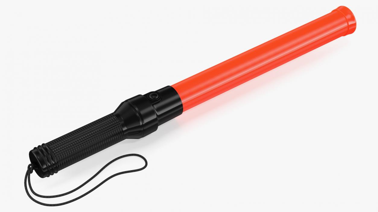 LED Traffic Control Police Baton 3D