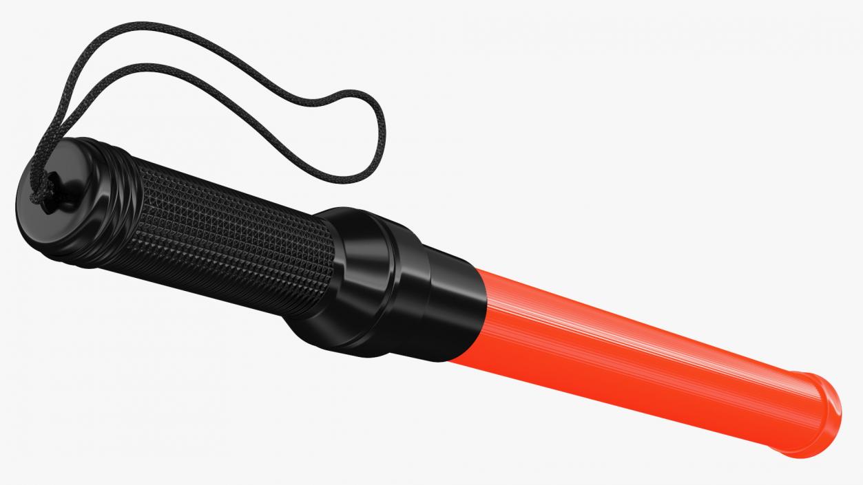 LED Traffic Control Police Baton 3D