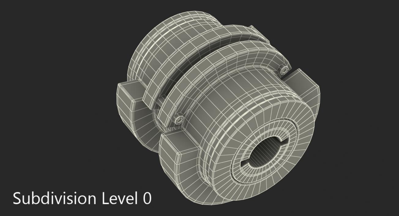 3D Industrial Painted Joint 5