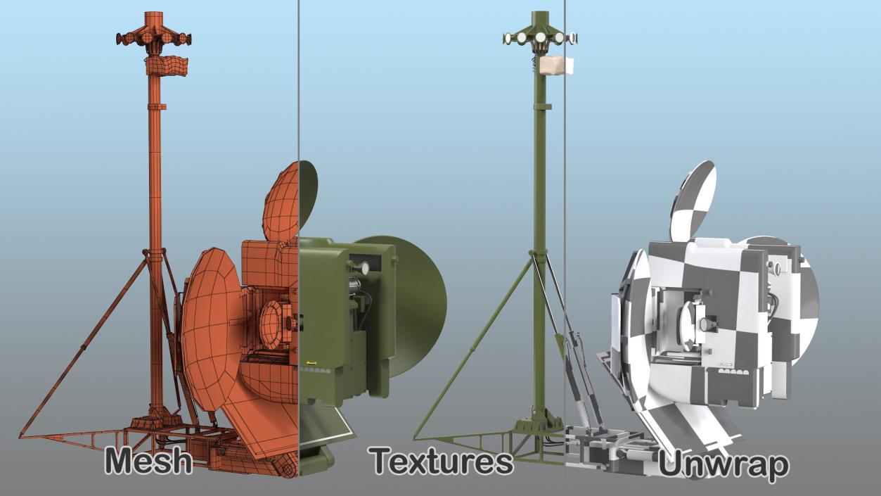 Krasukha 4 Antiradar System 3D