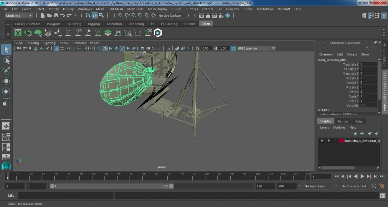 Krasukha 4 Antiradar System 3D