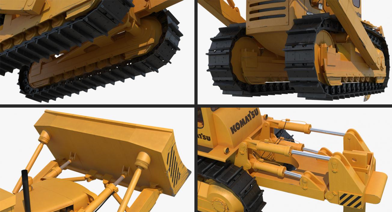 Bulldozer Komatsu 3D