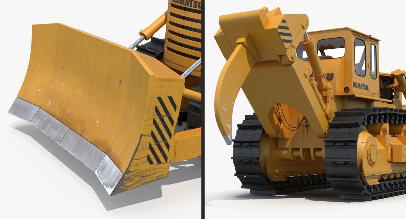 Bulldozer Komatsu 3D