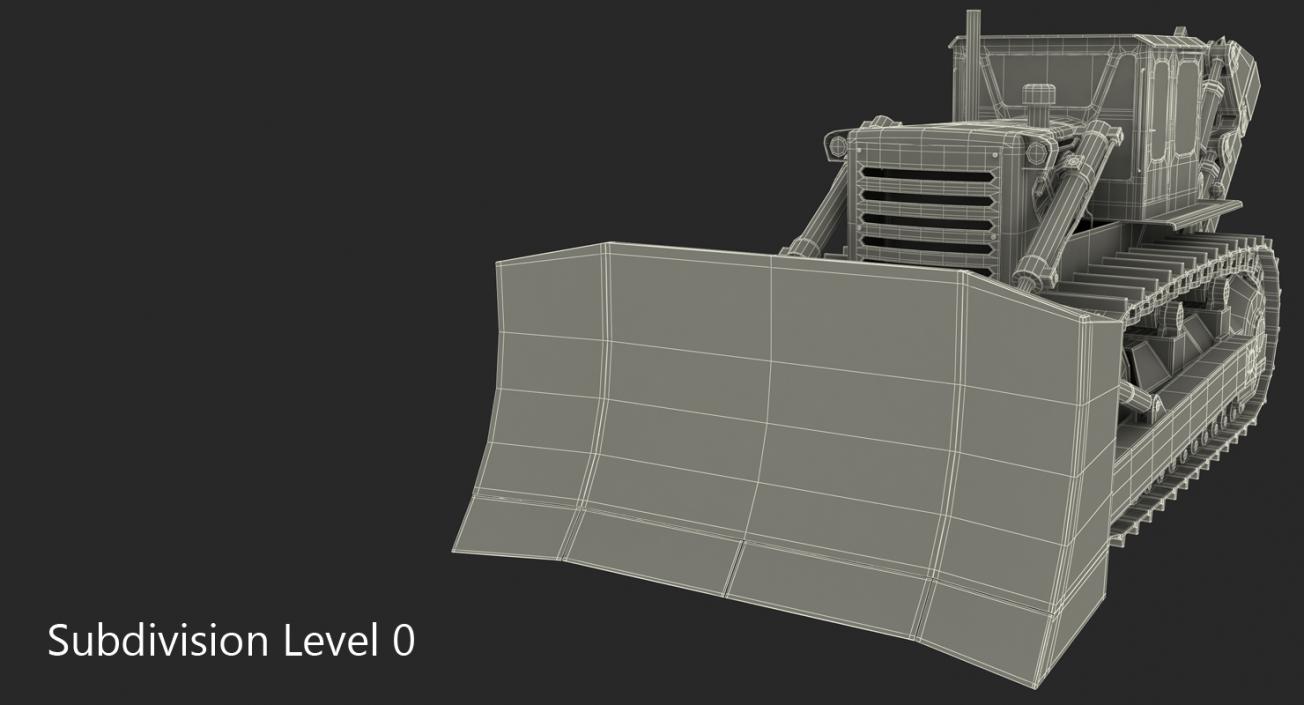 Bulldozer Komatsu 3D