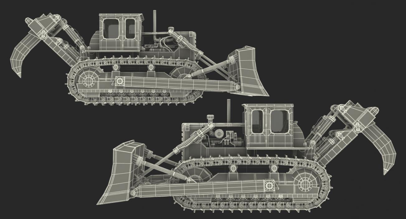 Bulldozer Komatsu 3D