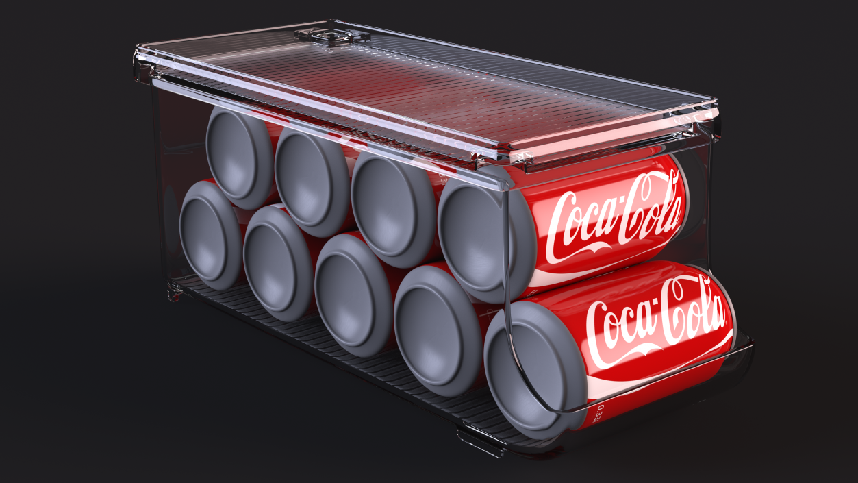 3D Plastic Coca Cola Can Dispenser