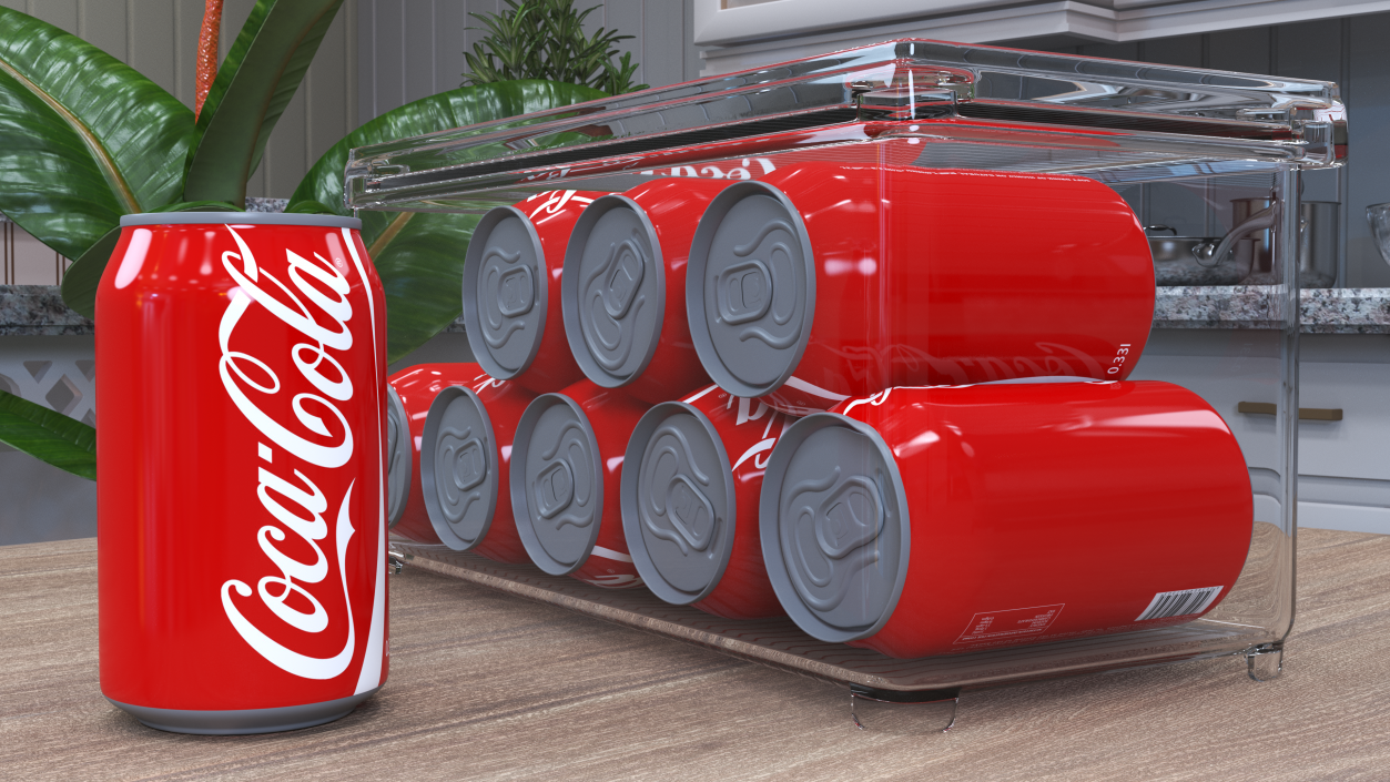 3D Plastic Coca Cola Can Dispenser