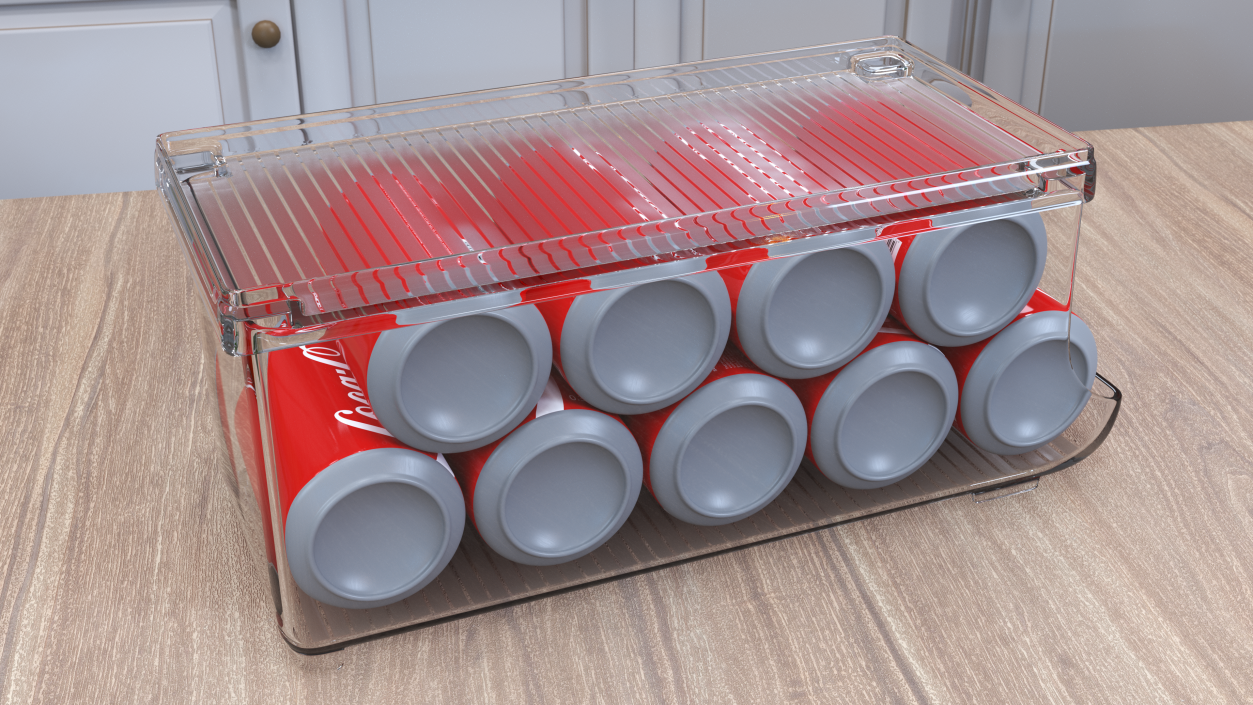 3D Plastic Coca Cola Can Dispenser