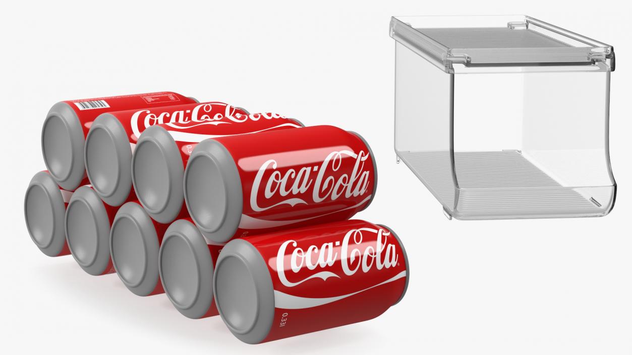 3D Plastic Coca Cola Can Dispenser