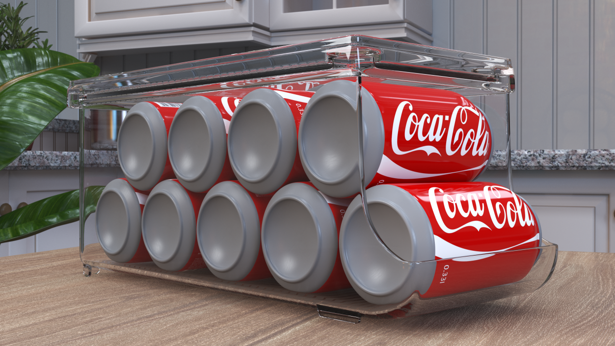 3D Plastic Coca Cola Can Dispenser