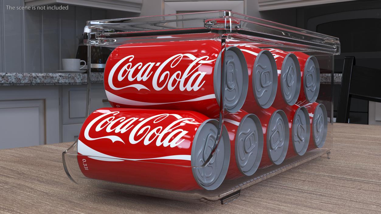 3D Plastic Coca Cola Can Dispenser