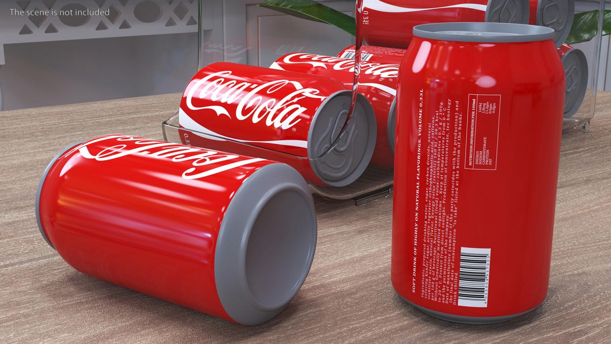 3D Plastic Coca Cola Can Dispenser