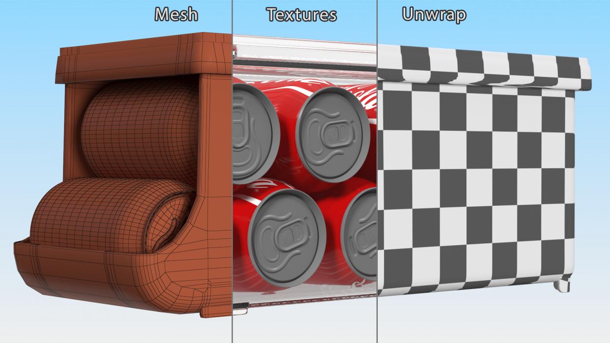 3D Plastic Coca Cola Can Dispenser