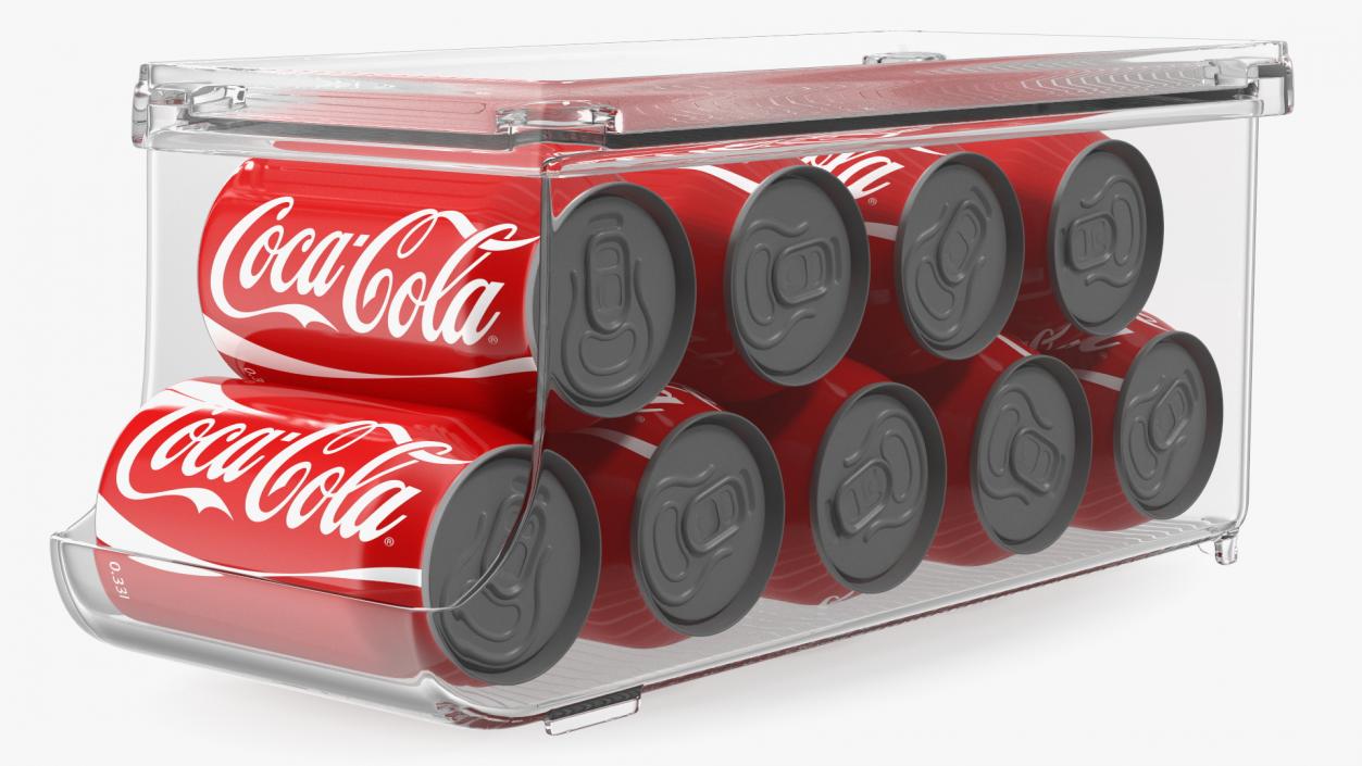 3D Plastic Coca Cola Can Dispenser