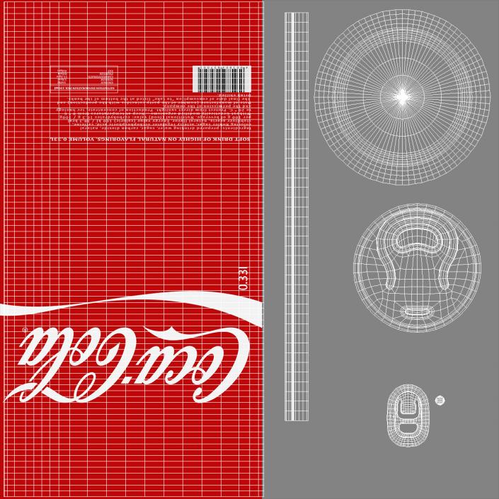 3D Plastic Coca Cola Can Dispenser