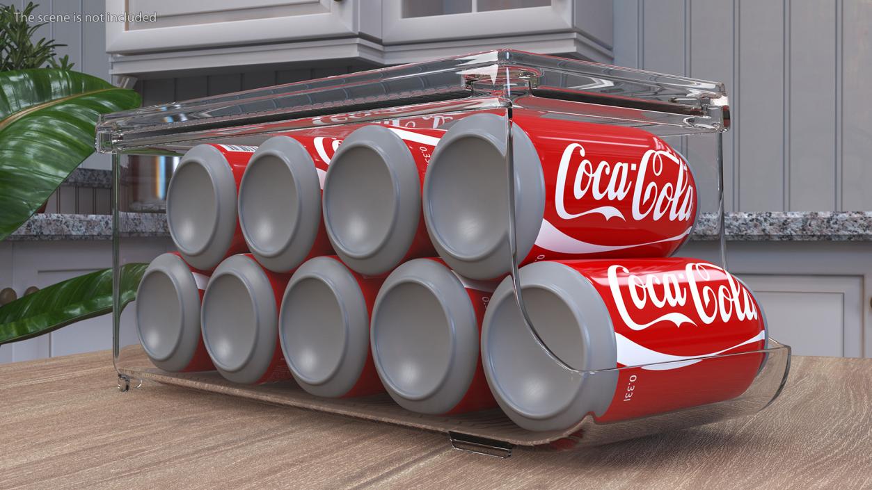 3D Plastic Coca Cola Can Dispenser