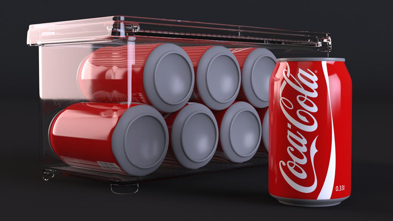 3D Plastic Coca Cola Can Dispenser